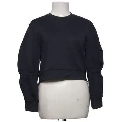 Sweatshirt (Sort) fra Tibi Bomuld, Elastan, Polyamid