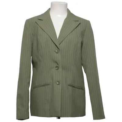 Blazer (Green) from Mia Linea Polyester, Viscose