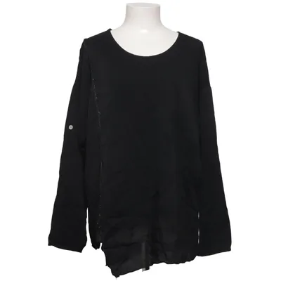 Blouse (Black) from Impress Cotton, Elastane