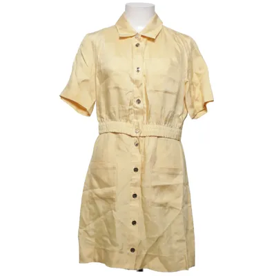 Shirt dress (Yellow) from Sandro Linen, Viscose
