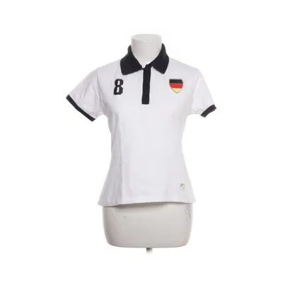 Polo shirt (White, Multicolored) from Kitaro Cotton, Elastane