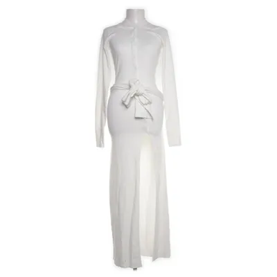 Långklänning (Vit) från Peppermayo Lyocell, Polyester, Ull