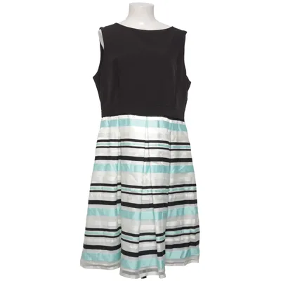 Dress (Black, Blue, White) from Yessica Elastane, Polyester, Viscose