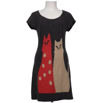 Dress (Gray, Red, White) from Lavand Acrylic, Polyamide