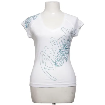 T-shirt (Wit, Blauw) van Akdmks Katoen