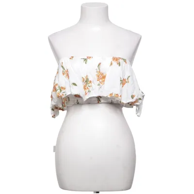Crop top (White, Multicolored) from Bamboo Blonde