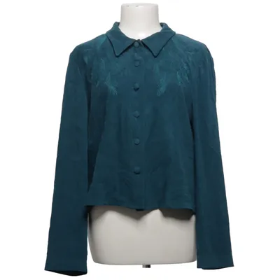 Jakke (Blå) fra Karin Stevens Elastan, Polyester
