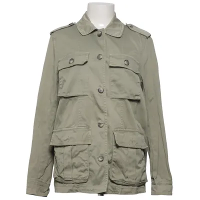 Safari jack (Groen) van Iris & Ink Katoen, Elastaan