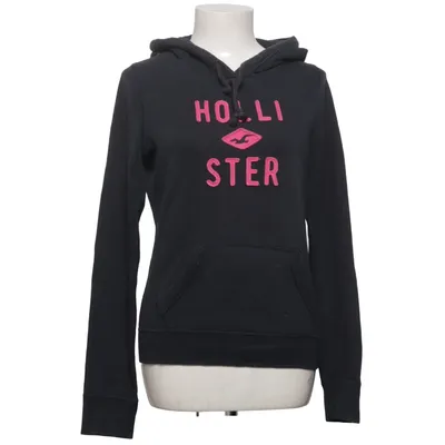 Huvtröja (Svart, Rosa) från Hollister California Bomull, Polyester