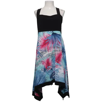 Klänning (Svart, Flerfärgad) från Al Paradise Elastan, Polyester