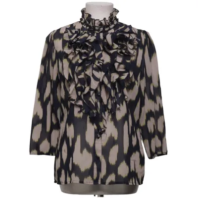 Bluse (Blå, Beige, Flerfarvet) fra Saint Tropez Polyester