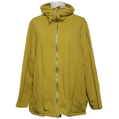 Fleecejacke (Gelb) von Ulla Popken Baumwolle, Polyester