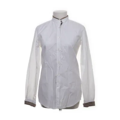 Chemise (Blanc, Beige) de Aglini Coton