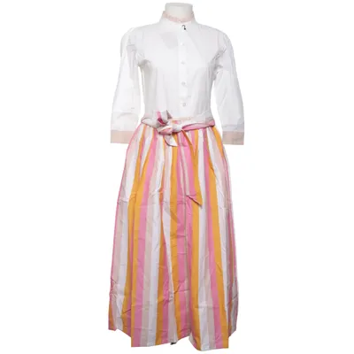 Shirt dress (White, Pink, Yellow, Beige) Cotton
