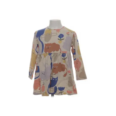 Klänning (Beige, Flerfärgad) från Lindex Kids Bomull