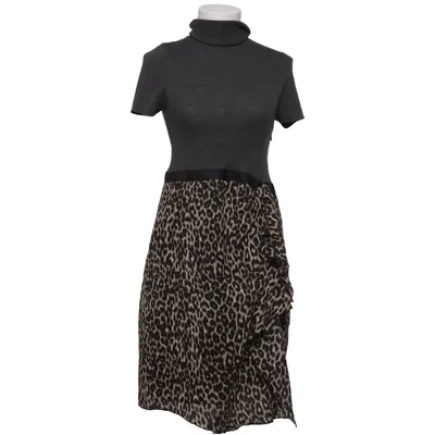 Robe à col roulé (Gris, Multicolore) de Paule KA Polyamide, Soie, Viscose, Laine