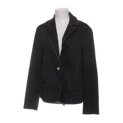 Blazer (Noir) de Bisón Coton, Élasthane, Polyester
