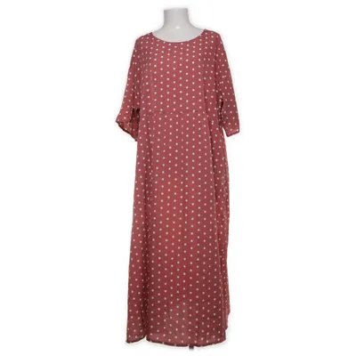 Klänning (Röd, Vit) från Zanzea Collection Polyester