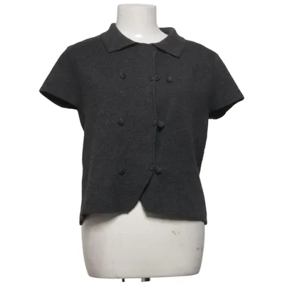 Cardigan (Grijs) van Zara Acryl, Polyester, Wol