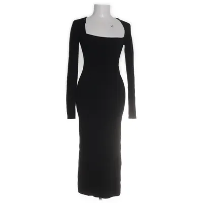 Maxi dress (Black) from Ganni Viscose, Polyamide, Elastane