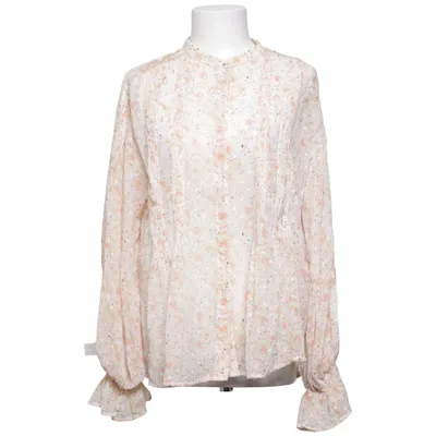 Bluse (Beige, Flerfarvet) fra Mango