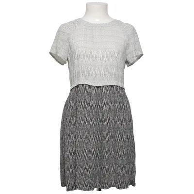 Klänning (Svart, Vit) från H&M Polyester