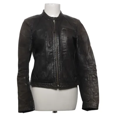 Leather jacket (Black) from Flash Outerwear Leather
