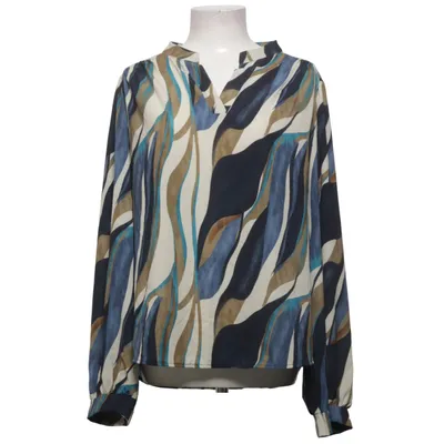 Blus (Beige, Blå, Brun) från Sophia Polyester