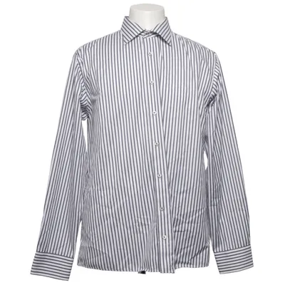 Chemise (Bleu, Blanc) de Oscar of Sweden Coton