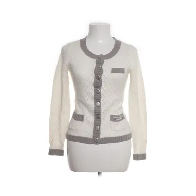 Kofta (Vit, Grå) från Culture Angora, Polyamid, Ull, Viskos