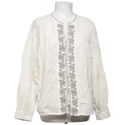 Blus (Beige) från Zara Bomull, Polyester