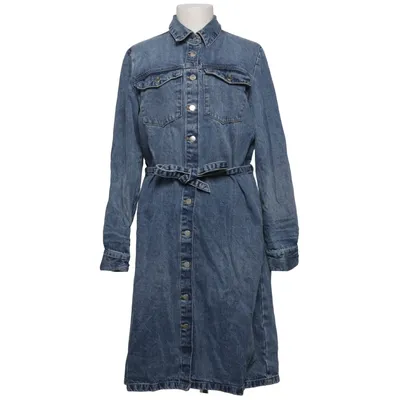 Denim jurk (Blauw) van Denim Rebel Katoen