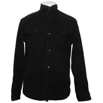Oberhemd (Schwarz) von Jack & Jones Jeans Intelligence Baumwolle, Elasthan