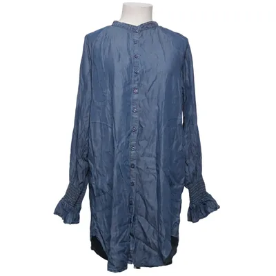 Shirt dress (Blue) from Milk Copenhagen Tencel