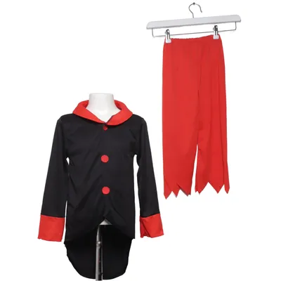 Udklædning (Sort, Rød) fra Tedi Polyester