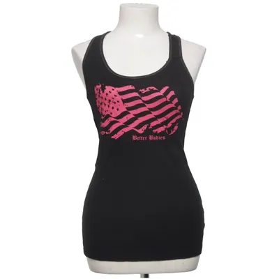 Sport tanktop (Zwart, Roze) van Better Bodies Katoen, Elastaan