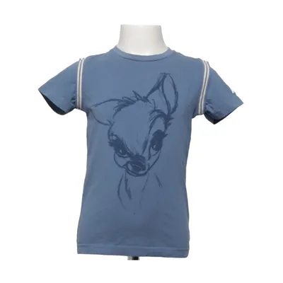 T-shirt (Bleu) de Disney x Polarn O. Pyret Élasthane, Coton biologique