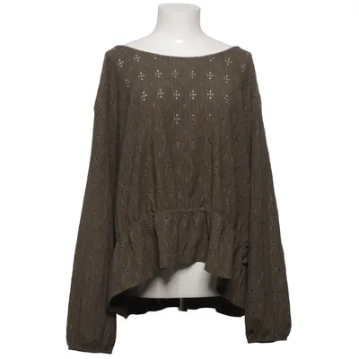 Blus (Grön) från H&M Elastan, Polyester