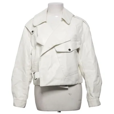 Bikerjakke (Hvid) fra Mochy Polyester