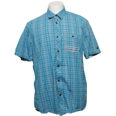 Chemise à manches courtes (Bleu, Orange, Multicolore) de Tom Tailor Coton