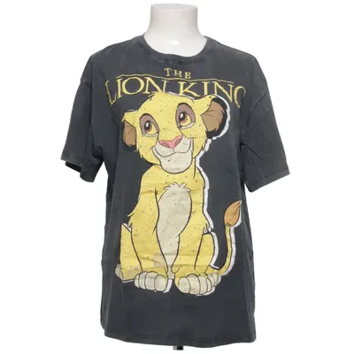 T-shirt (Gris, Jaune) de Bershka Coton