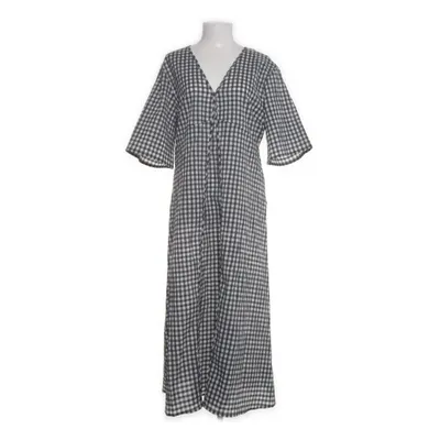 Dress (Green, White, Gray) from Ganni Organic cotton, Elastane, Polyamide, Recycled polyester