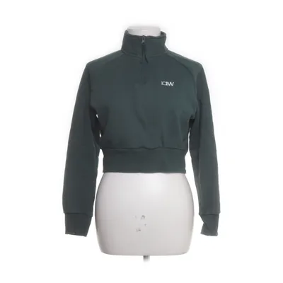 Collegetröja (Grön) från ICIW Bomull, Elastan, Polyester