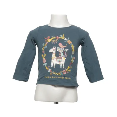 Långärmad t-shirt (Blå, Flerfärgad) från Nutmeg Bomull, Elastan