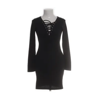 Klänning (Svart) från Charlotte Russe Polyester, Bomull, Elastan