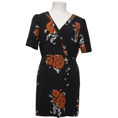 Jurk (Zwart, Oranje, Wit) van Miss Selfridge Petites Polyester