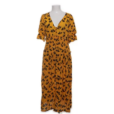 Maxi jurk (Geel, Zwart, Meerkleurig) van Apart Viscose