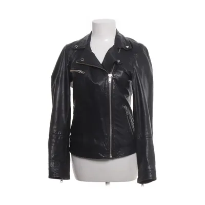 Biker jacket (Black) from Dear Dharma Polyester, Leather