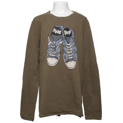 Lange mouwen shirt (Groen) van Zara Boys Katoen