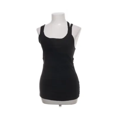 Tank Top (Black) from Saprema Elastane, Organic cotton